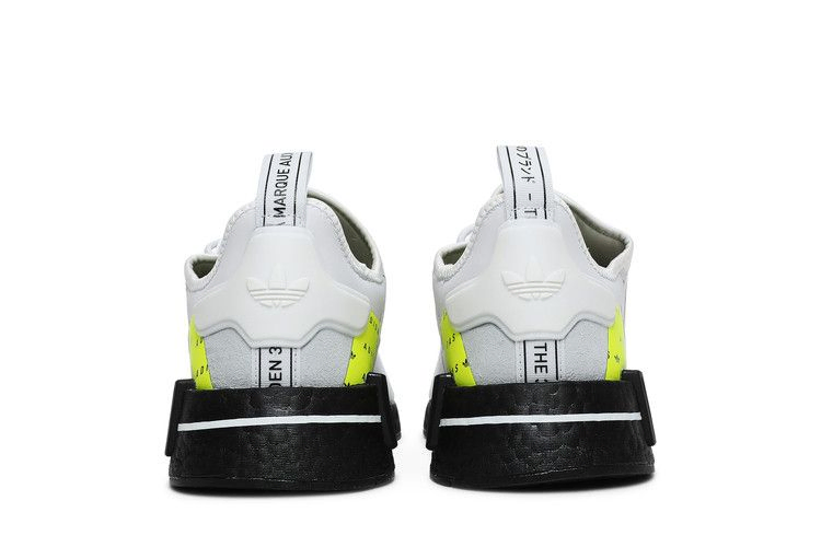 Кроссовки adidas NMD_R1 'All Over Logo - White Team Solar Yellow'