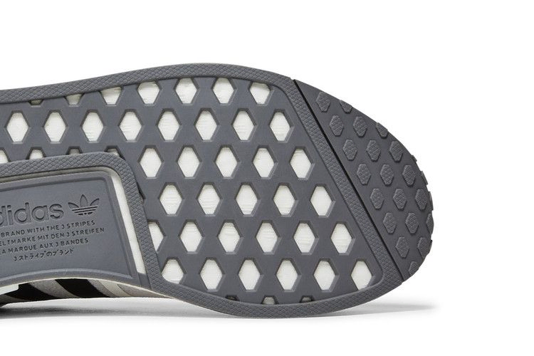 Кроссовки adidas NMD_R1 Primeblue 'White Black Grey'