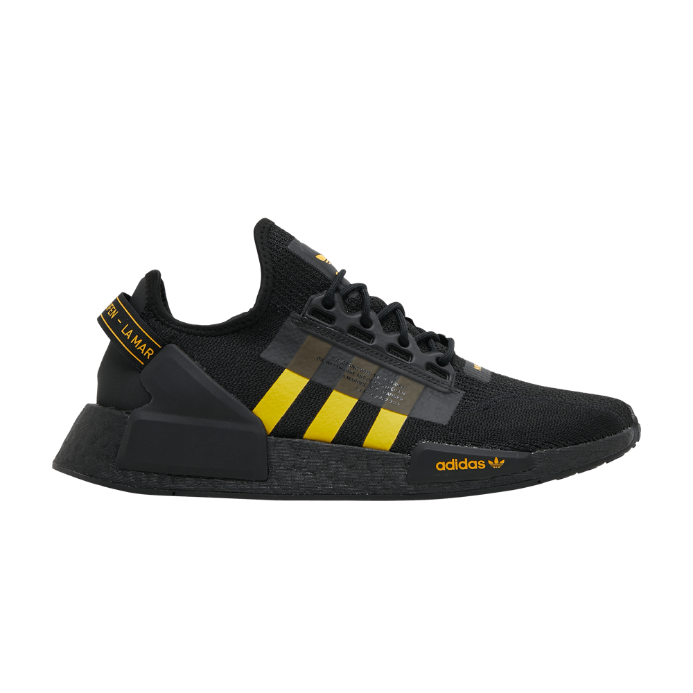 Кроссовки adidas NMD_R1 V2 'Black Solar Gold'