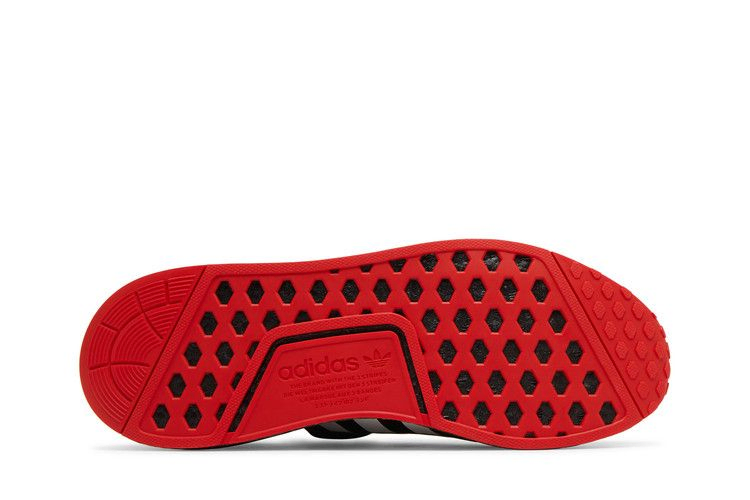 Кроссовки adidas NMD_R1 V2 'Crackled - Black Red'