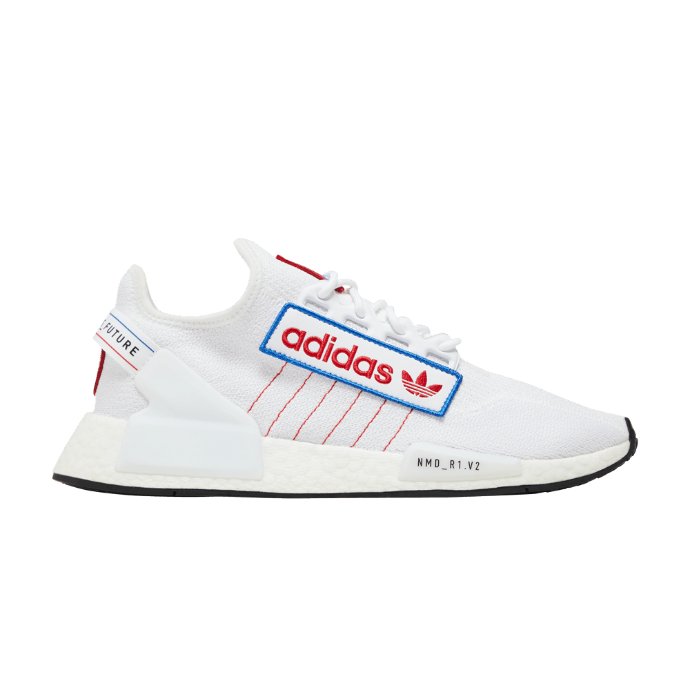 Кроссовки adidas NMD_R1 V2 'Logo Patch - White'