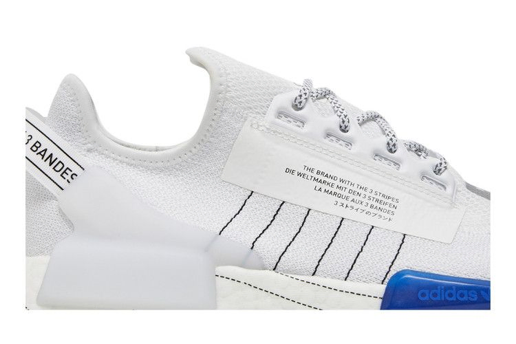 Кроссовки adidas NMD_R1 V2 'White Bold Blue'