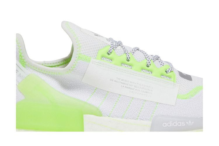 Кроссовки adidas NMD_R1 V2 'White Signal Green'