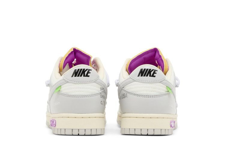 Кроссовки Nike Off-White x Dunk Low 'Lot 03 of 50'