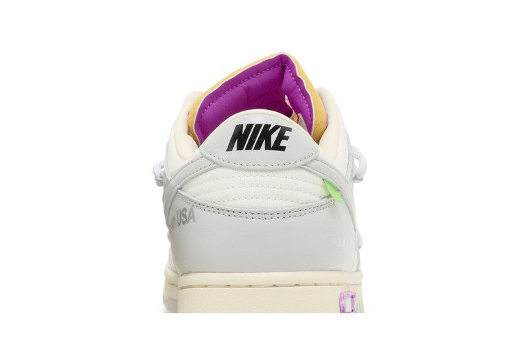 Кроссовки Nike Off-White x Dunk Low 'Lot 03 of 50'