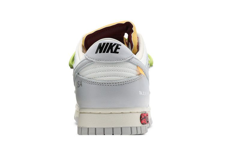 Кроссовки Nike Off-White x Dunk Low 'Lot 08 of 50'