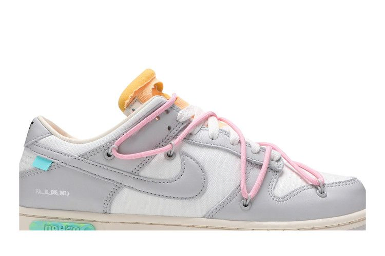 Кроссовки Nike Off-White x Dunk Low 'Lot 09 of 50'