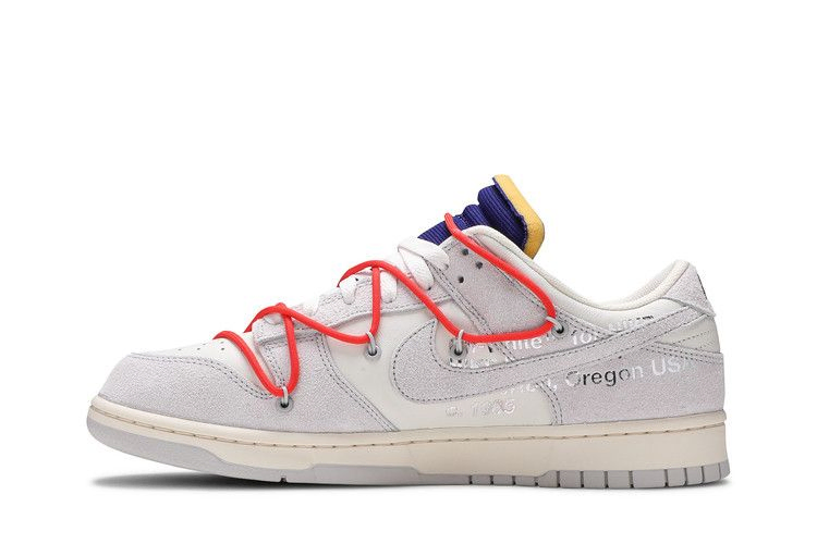 Кроссовки Nike Off-White x Dunk Low 'Lot 13 of 50'