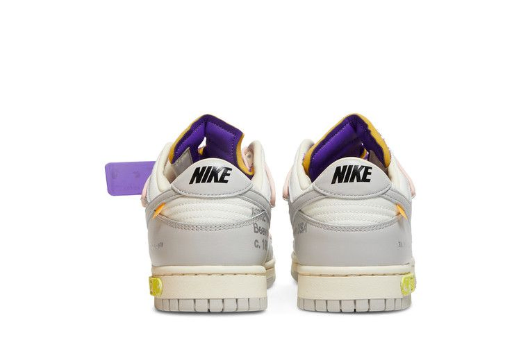 Кроссовки Nike Off-White x Dunk Low 'Lot 24 of 50'