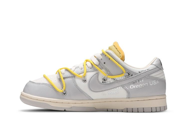 Кроссовки Nike Off-White x Dunk Low 'Lot 29 of 50'