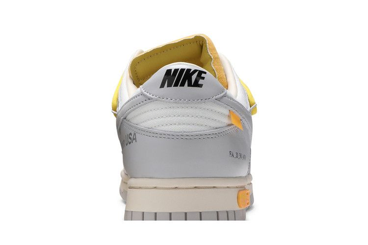 Кроссовки Nike Off-White x Dunk Low 'Lot 29 of 50'