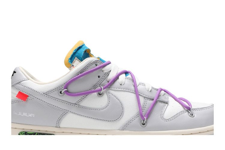 Кроссовки Nike Off-White x Dunk Low 'Lot 47 of 50'