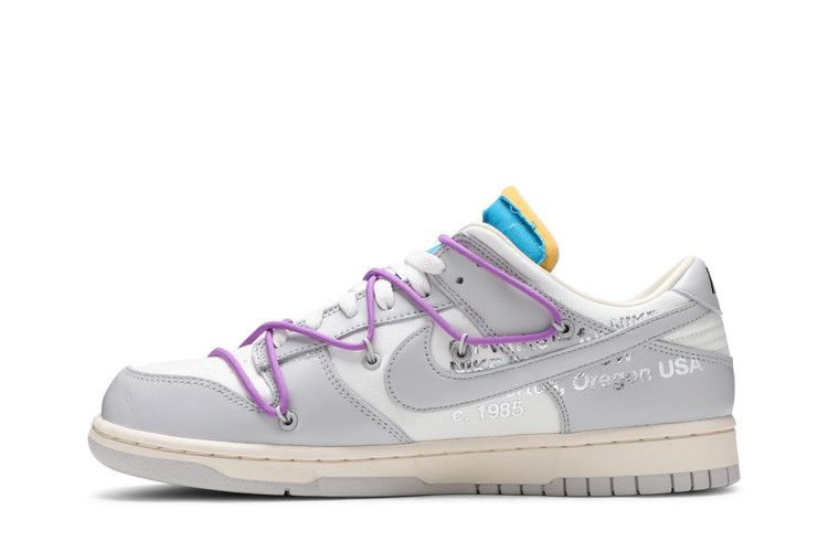 Кроссовки Nike Off-White x Dunk Low 'Lot 47 of 50'