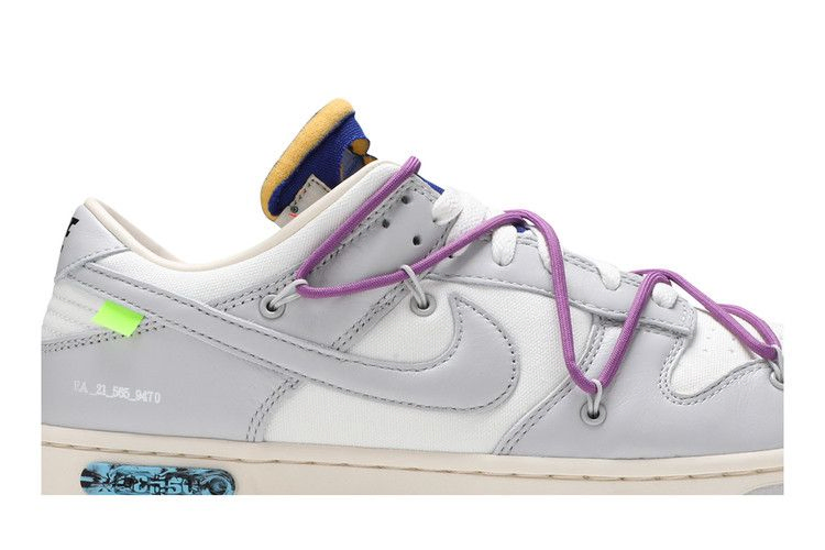 Кроссовки Nike Off-White x Dunk Low 'Lot 48 of 50'