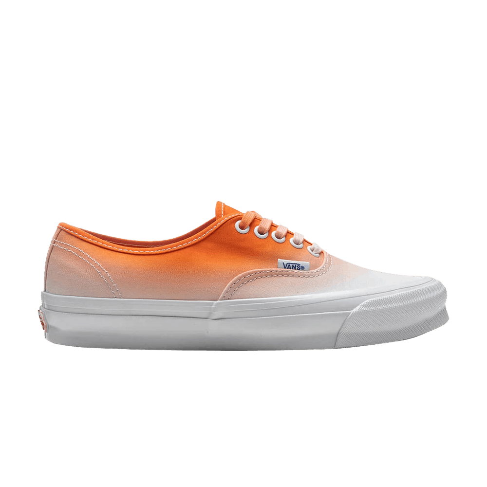 Кроссовки Vans OG Authentic LX 'Dip Dye - Orange White'