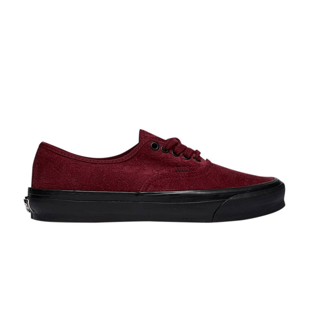 Кроссовки Vans OG Authentic LX 'Velvet Emboidery - Leopard Pomegranate'