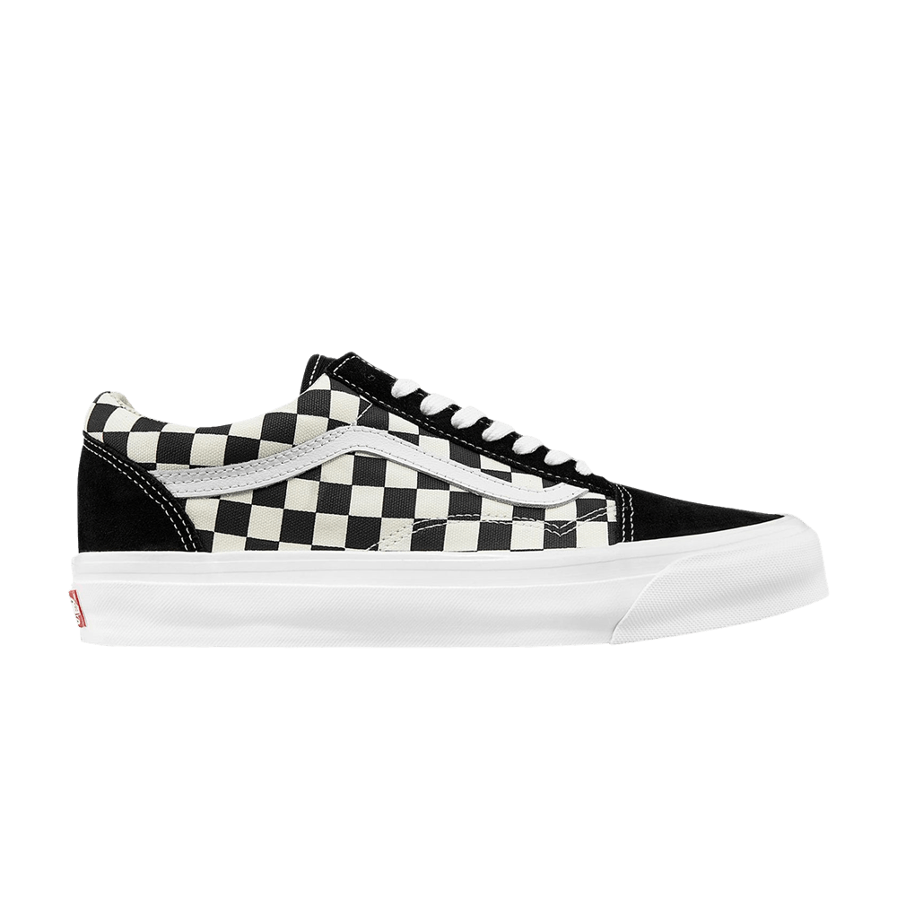 Кроссовки Vans OG Old Skool LX 'Checkerboard - Black'