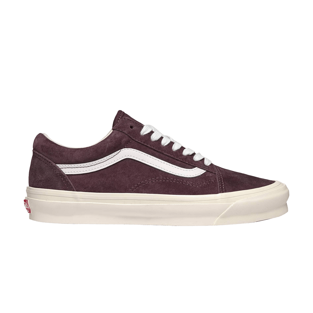 Кроссовки Vans OG Old Skool LX 'Pig Suede - Wine'