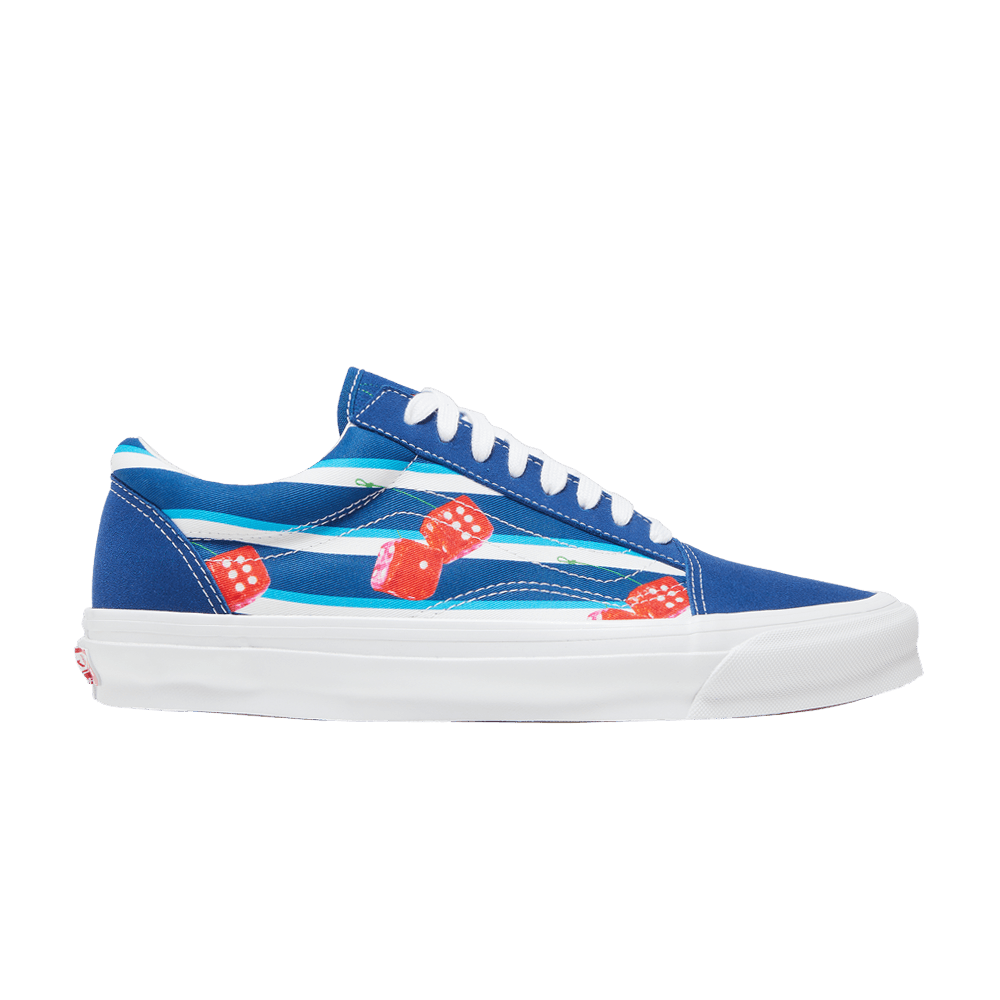 Кроссовки Vans OG Old Skool LX 'Snake Eyes - True Blue'