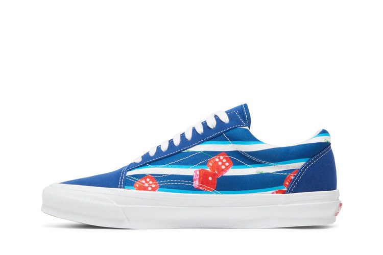 Кроссовки Vans OG Old Skool LX 'Snake Eyes - True Blue'