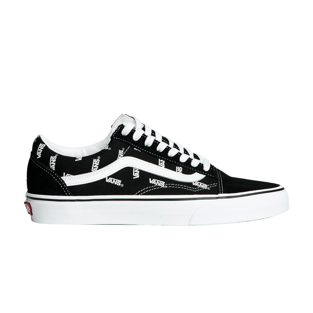 Кроссовки Vans Old Skool 'All Over Logo'