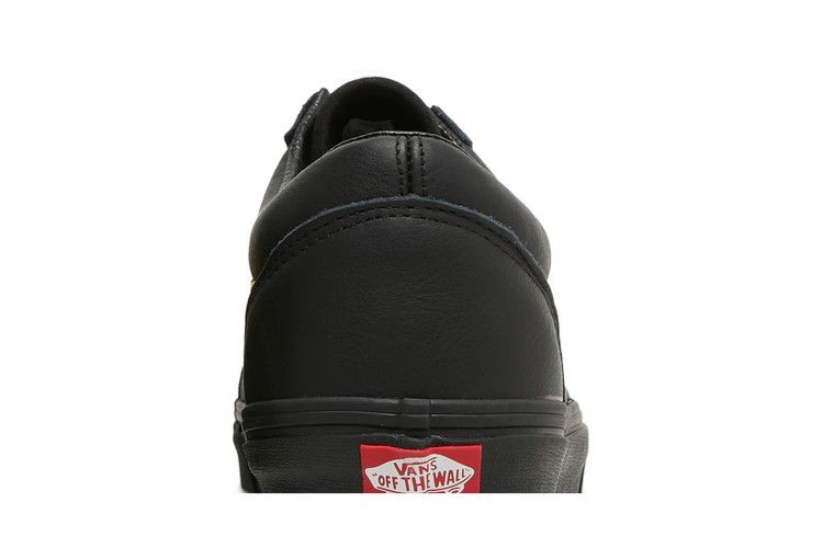 Кроссовки Vans Old Skool 'Leather Pop - Black Lemon Chrome'