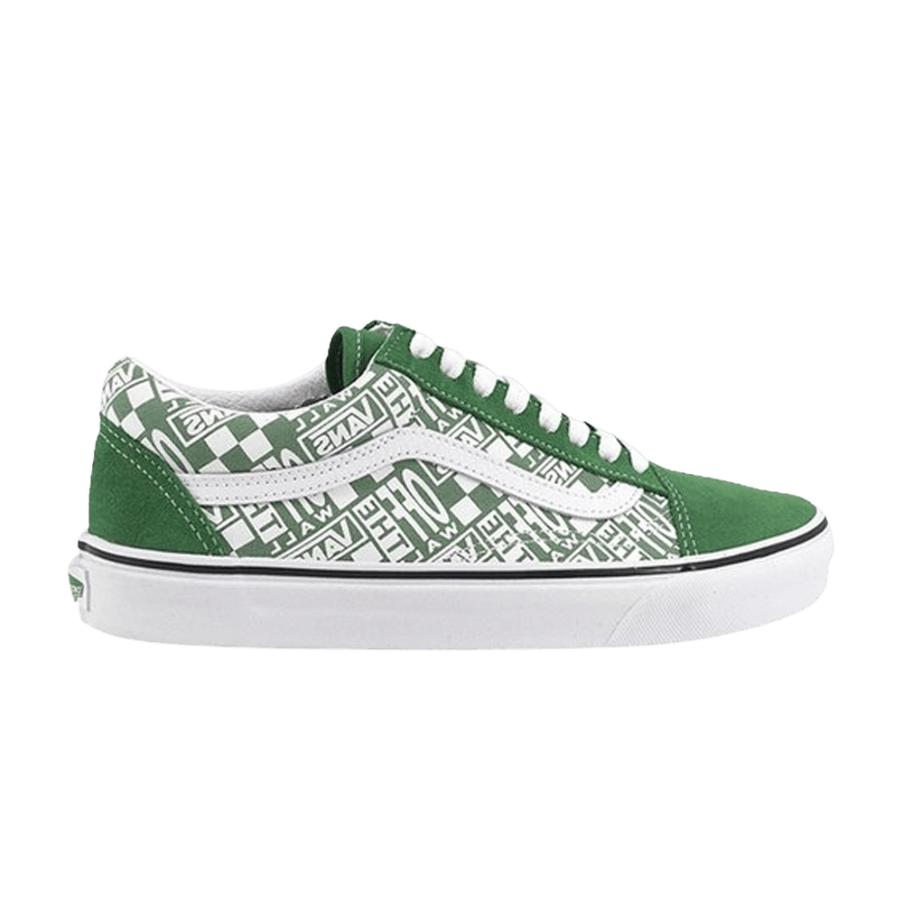 Кроссовки Vans Old Skool 'Off The Wall - Green'