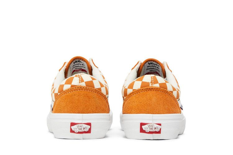 Кроссовки Vans Old Skool Pro 'Golden Oak Checkerboard'