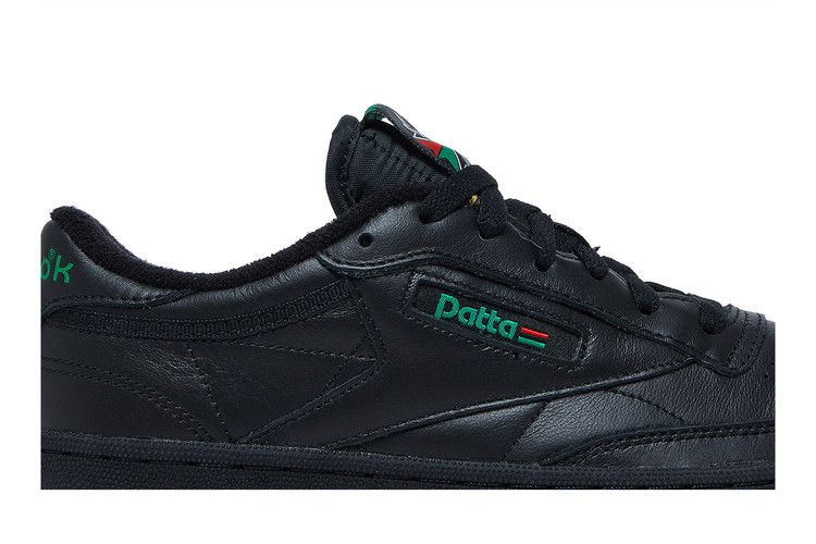 Кроссовки Reebok Patta x Club C 85 'Black Glen Green'