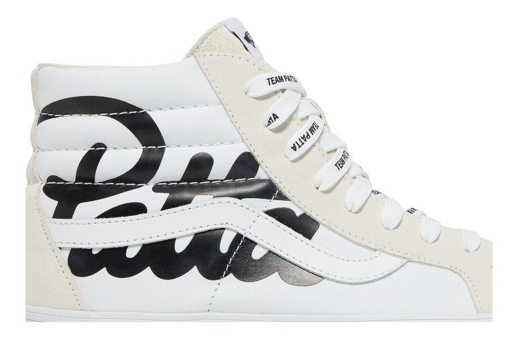 Кроссовки Vans Patta x Vault Sk8-Hi Reissue VLT LX 'Mean Eyed Cat - White'