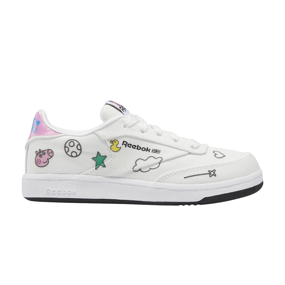 Кроссовки Reebok Peppa Pig x Club C Slip-On 4 J 'Play Dreamy'