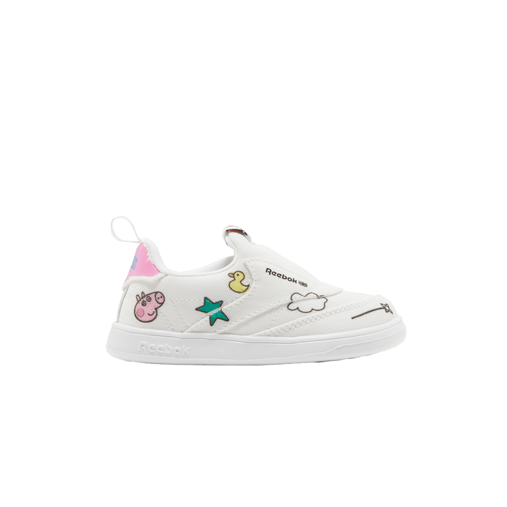 Кроссовки Reebok Peppa Pig x Club C Slip-On 4 Toddler 'Play Dreamy'
