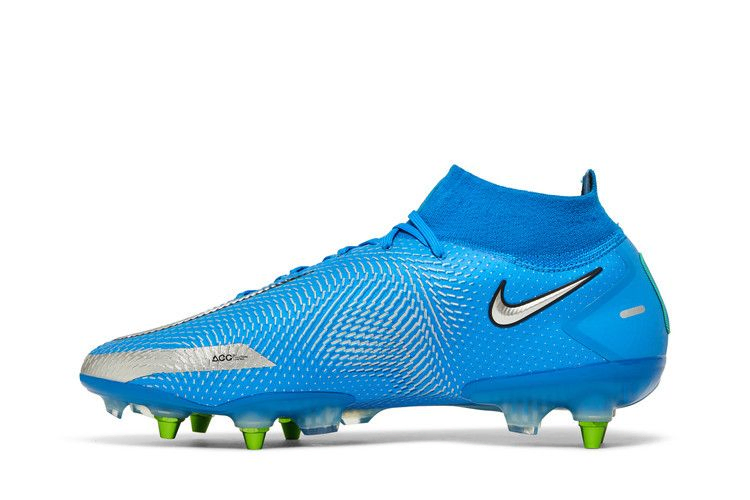 Кроссовки Nike Phantom GT Elite DF SG 'Photo Blue Metallic Silver'