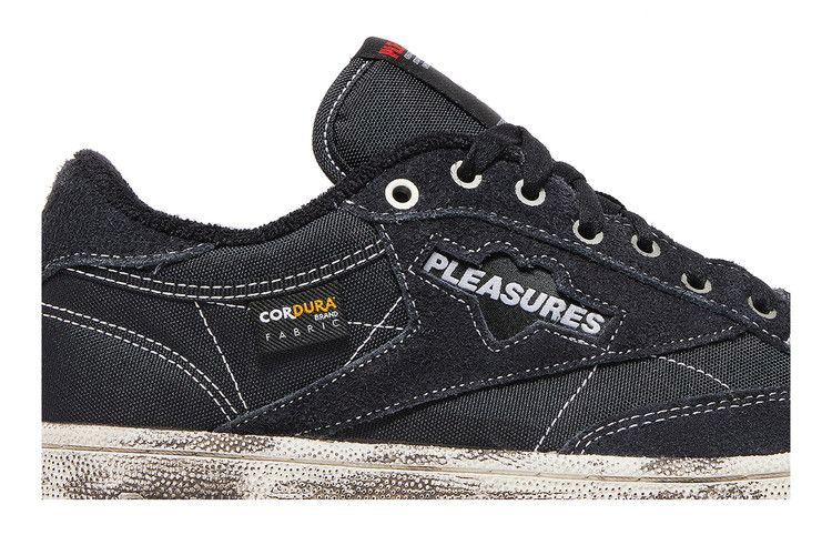 Кроссовки Reebok Pleasures x Club C 85 'Black Chalk'