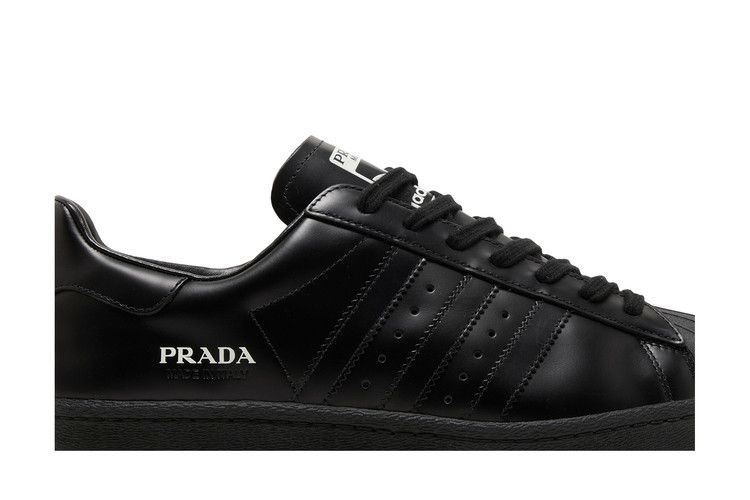 Кроссовки adidas Prada x Superstar 'Core Black'