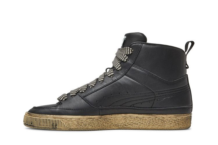 Кроссовки Puma Rhuigi x Suede Mid 'Distressed Black'