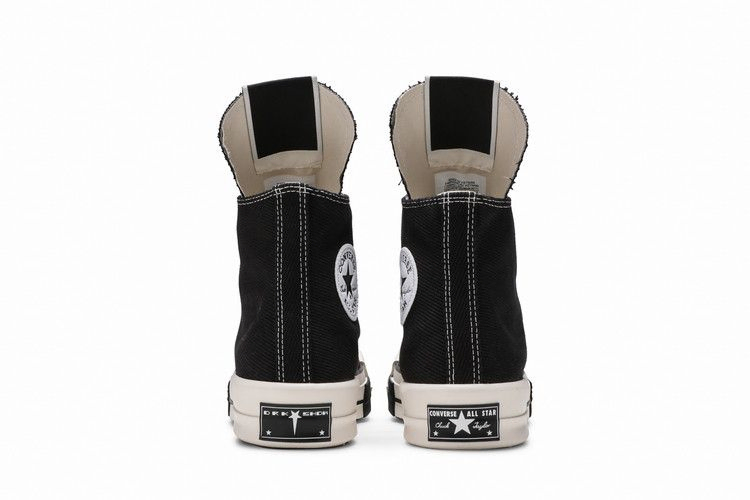 Кроссовки Converse Rick Owens x TURBODRK Chuck 70 High 'Black'