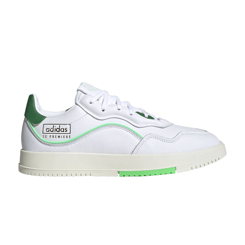 Кроссовки adidas SC Premiere 'White Shock Lime'