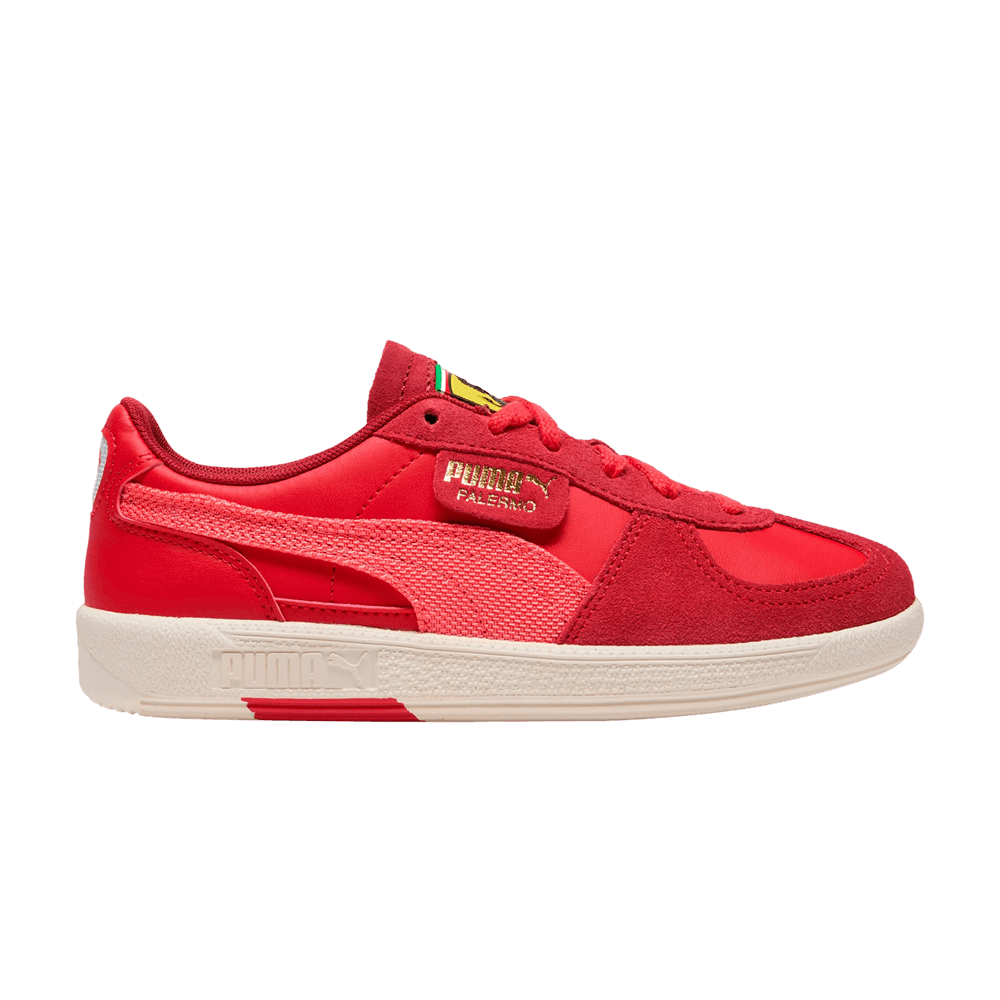 Кроссовки Puma Scuderia Ferrari x Palermo Big Kid 'Rosso Corsa Peach Frost'