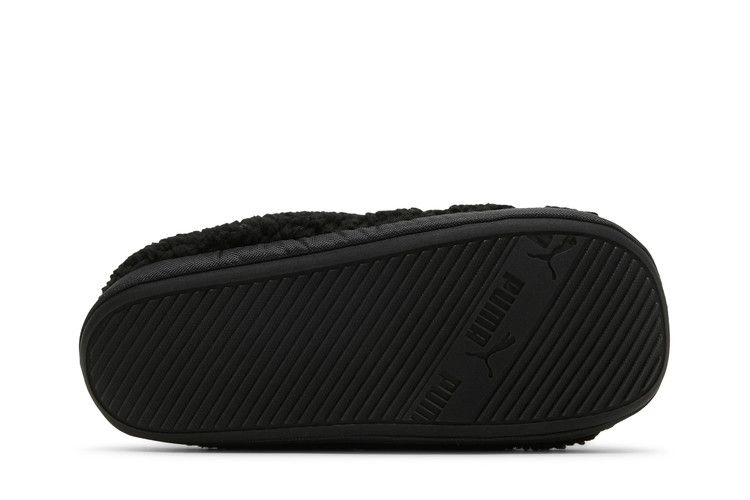 Слипперы Puma Scuff Sherpa Slippers 'Black'