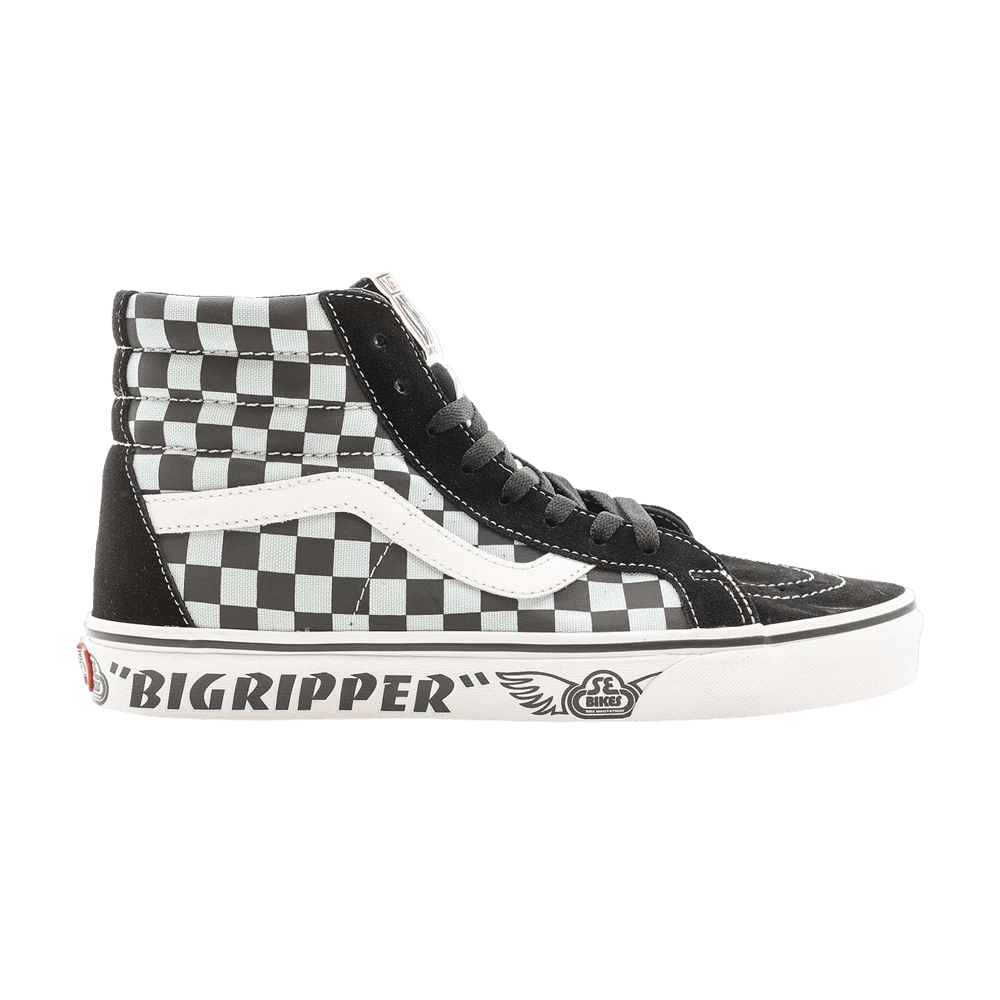 Кроссовки Vans SE Bikes x Sk8-Hi Reissue 'Big Ripper - Black Reflective Checkerboard'