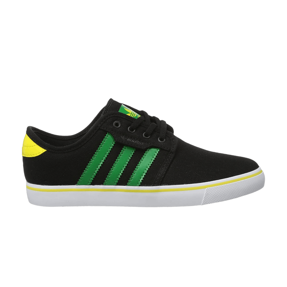 Кроссовки adidas Seeley J 'Black Fairway Sun'