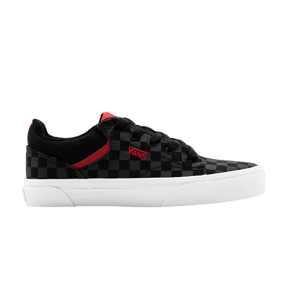 Кроссовки Vans Seldan 'Checkerboard - Black Red'