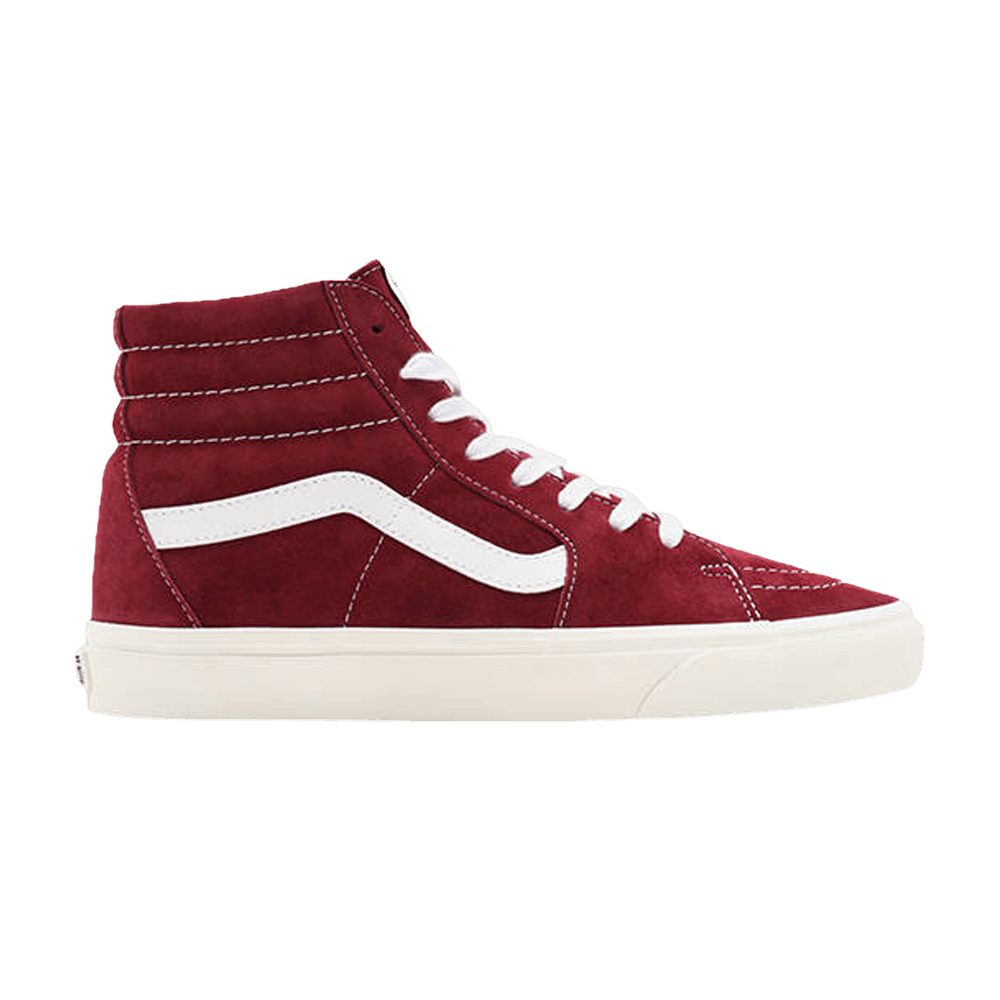 Кроссовки Vans Sk8-Hi 'Pig Suede - Pomegranate'