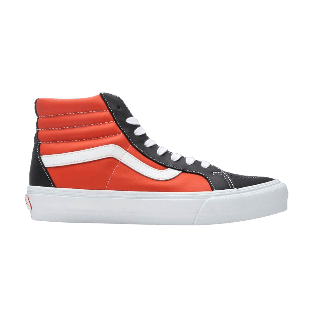 Кроссовки Vans Sk8-Hi Reissue VLT LX 'Black Orange'