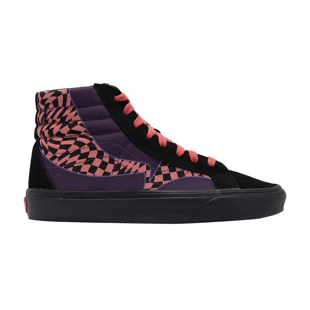 Кроссовки Vans Sk8-Hi Reissue 'Warp - Black Paprika'