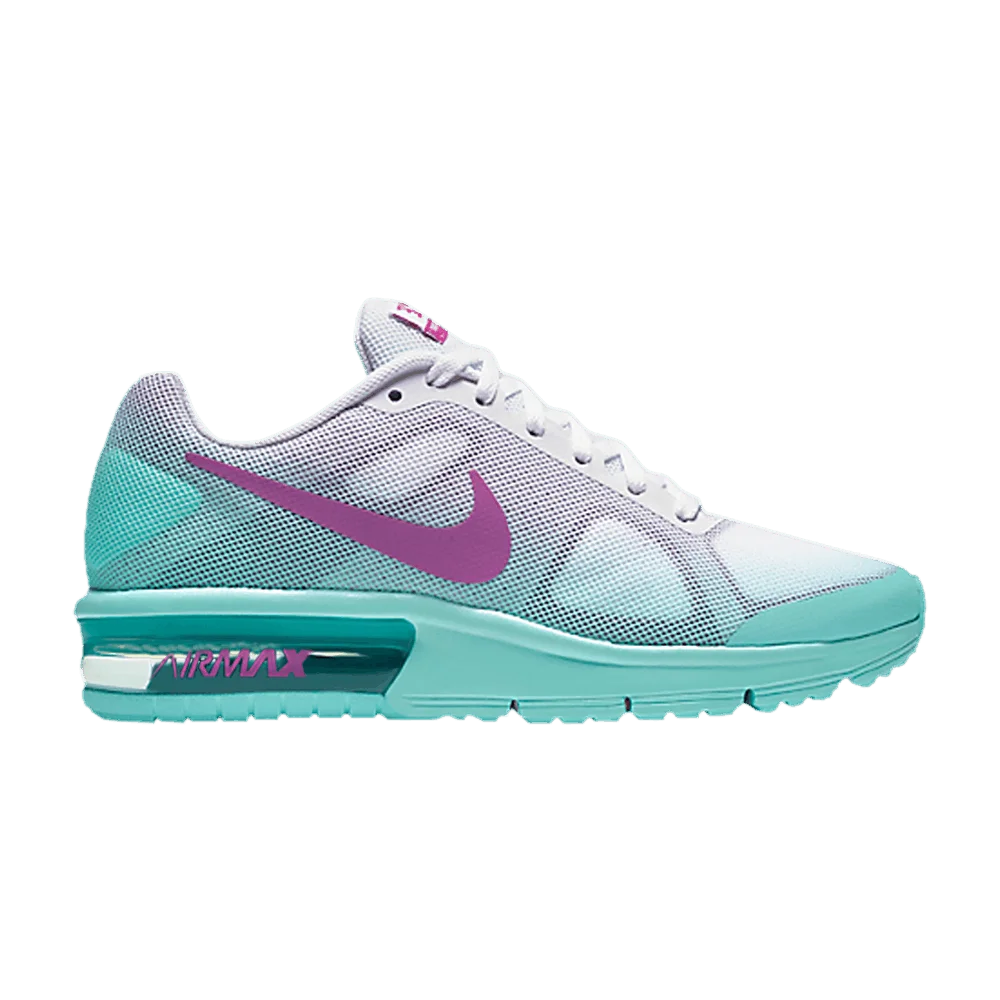 Кроссовки Nike Air Max Sequent GS 'Hyper Violet Turquoise'