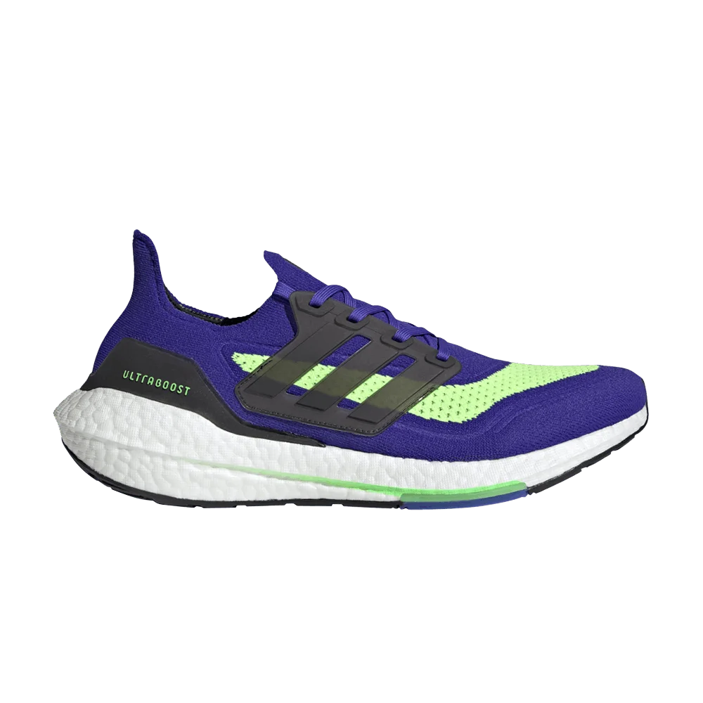 Кроссовки adidas UltraBoost 21 'Sonic Ink Screaming Green'