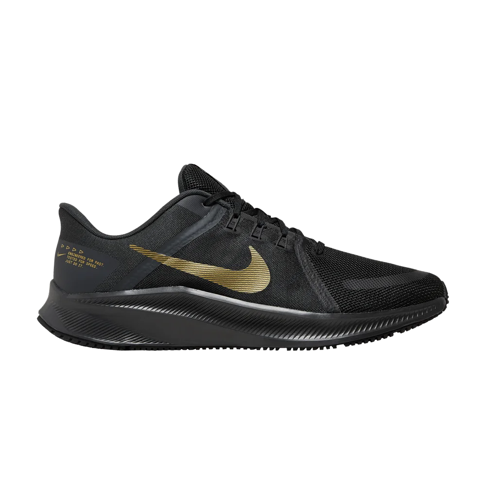 Кроссовки Nike Quest 4 'Black Metallic Gold'