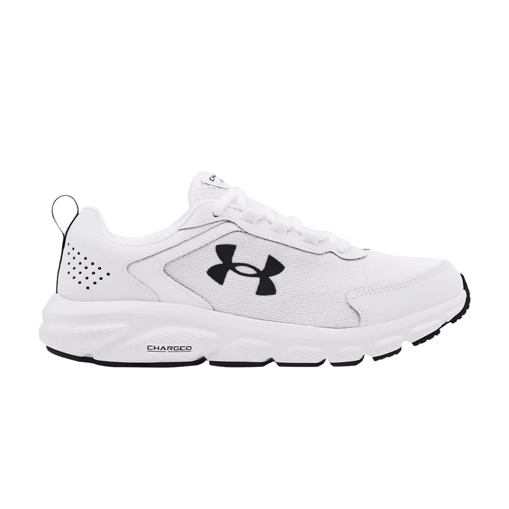 Кроссовки Under Armour Wmns Charged Assert 9 Wide 'White Black'
